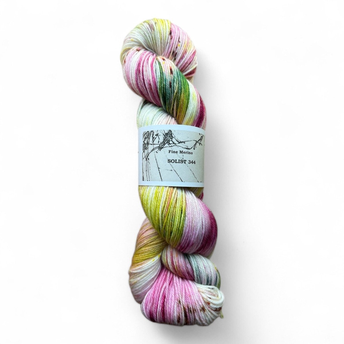 Atelier Franziska Uhl Fine Merino Sock „SOLISTEN“ - BONIFAKTUR - Solist 344 - Atelier Franziska Uhl Atelier Franziska Uhl Fine Merino Sock Solist 344