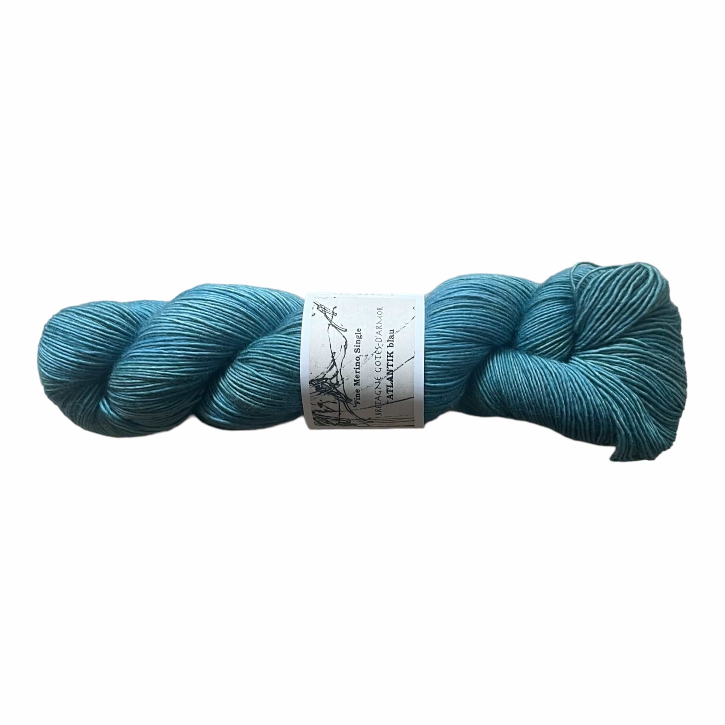 Atelier Franziska Uhl Atelier Franziska Uhl Merino Singles Br - ATLANTIK blau