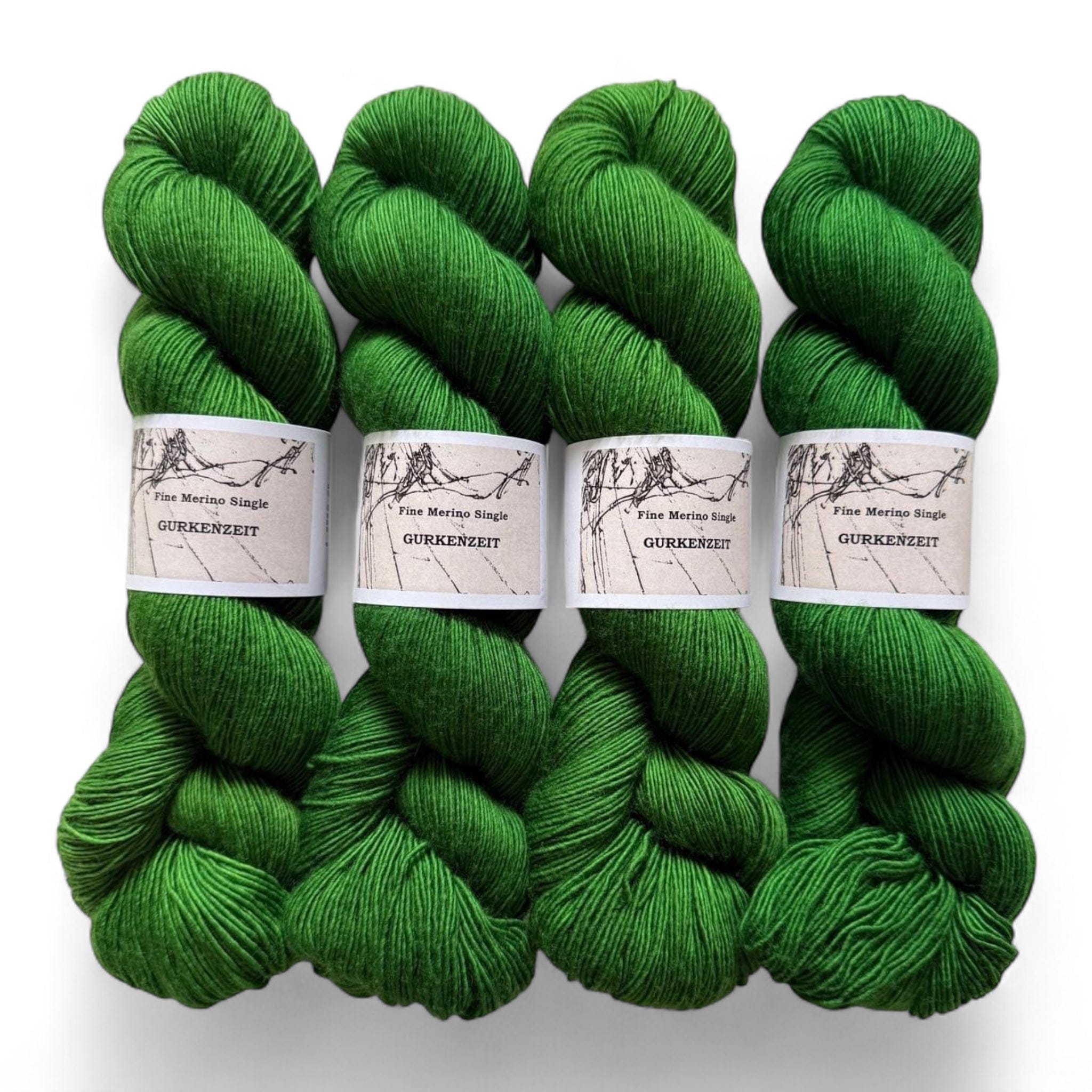 Atelier Franziska Uhl Atelier Franziska Uhl Merino Singles Gurkenzeit