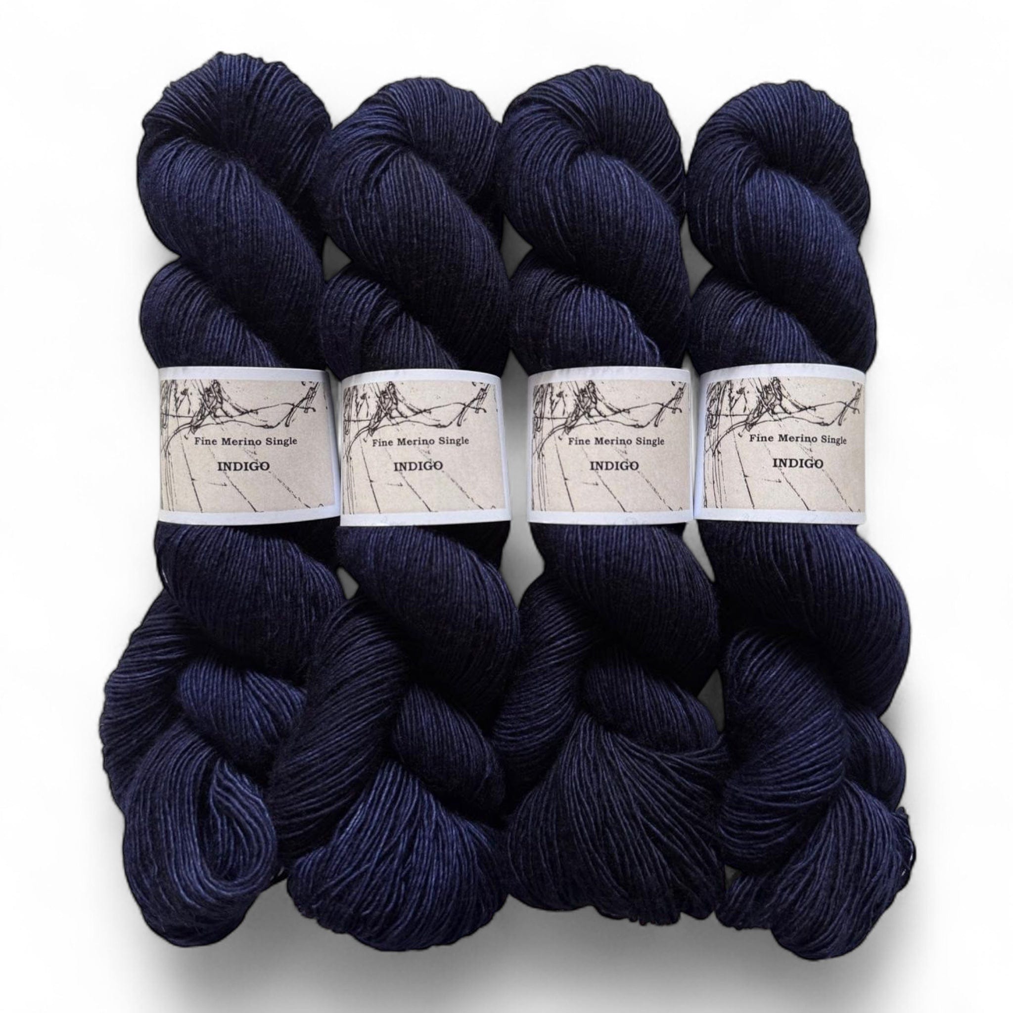 Atelier Franziska Uhl Atelier Franziska Uhl Merino Singles Indigo