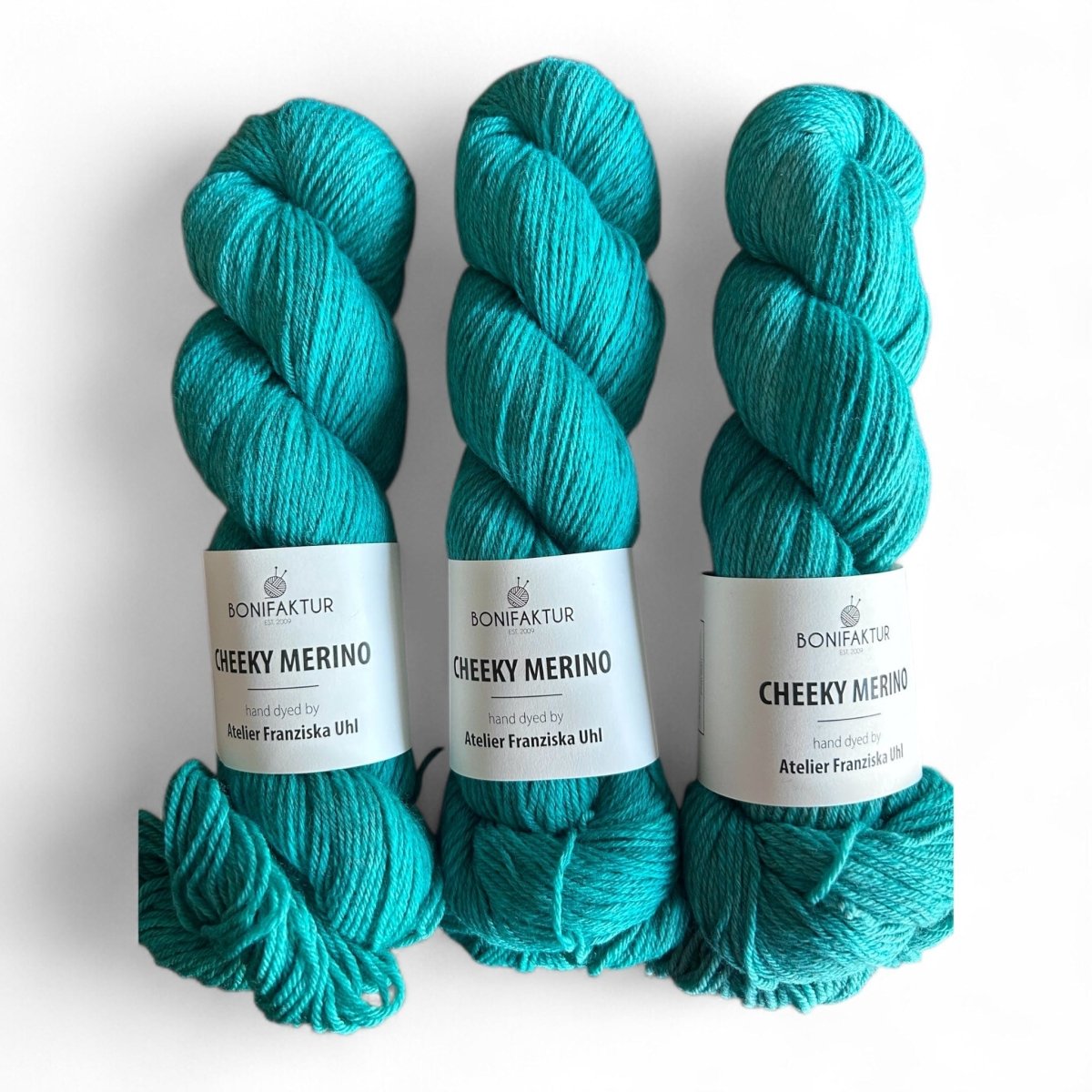 Cheeky Merino BONIFAKTUR x Atelier Franziska Uhl - BONIFAKTUR - Swimming Pool - Melange - BONIFAKTUR Cheeky Merino BONIFAKTUR x Atelier Franziska Uhl Swimming Pool - Melange