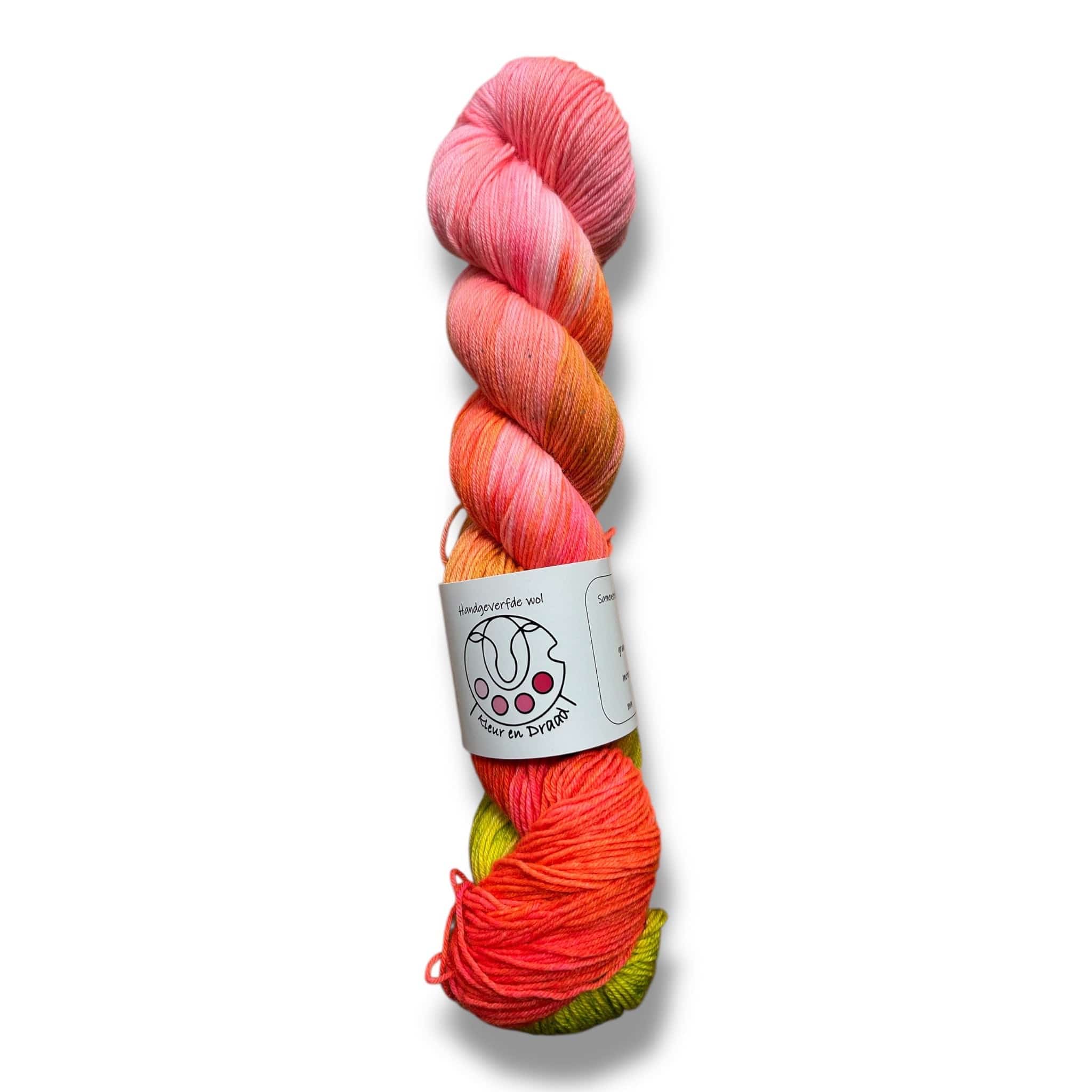 Kleurendraad Kleurendraad Sock Garn Love train