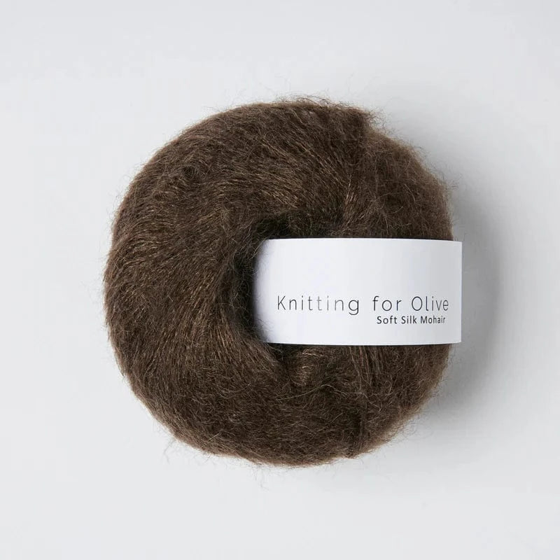 Knitting for Olive Knitting for Olive Soft Silk Mohair Brown Bear
