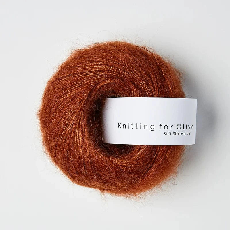 Knitting for Olive Knitting for Olive Soft Silk Mohair Rust