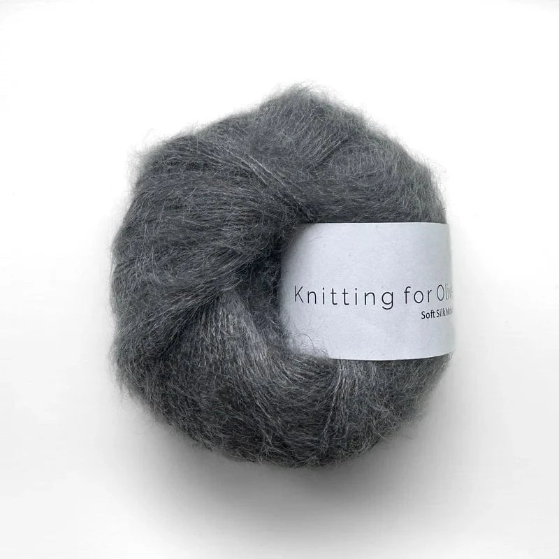 Knitting for Olive Knitting for Olive Soft Silk Mohair Thunder Cloud