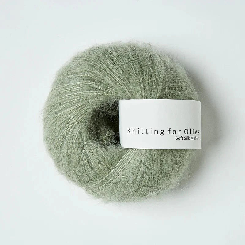 Knitting for Olive Soft Silk Mohair - BONIFAKTUR - Dusty Artichoke - Knitting for Olive Soft Silk Mohair