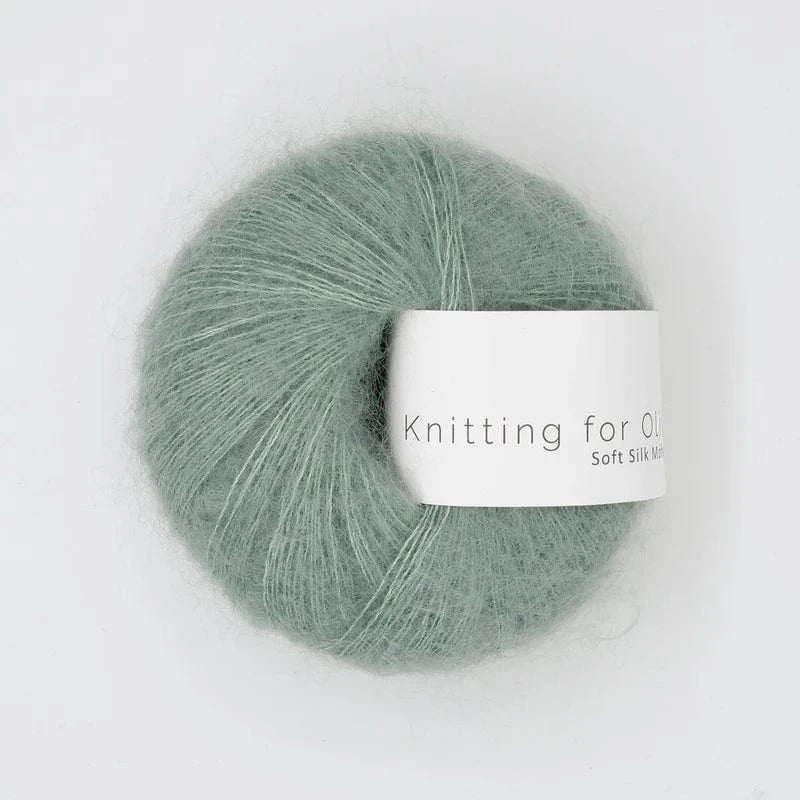 Knitting for Olive Soft Silk Mohair - BONIFAKTUR - Eukalyptus - Knitting for Olive Soft Silk Mohair