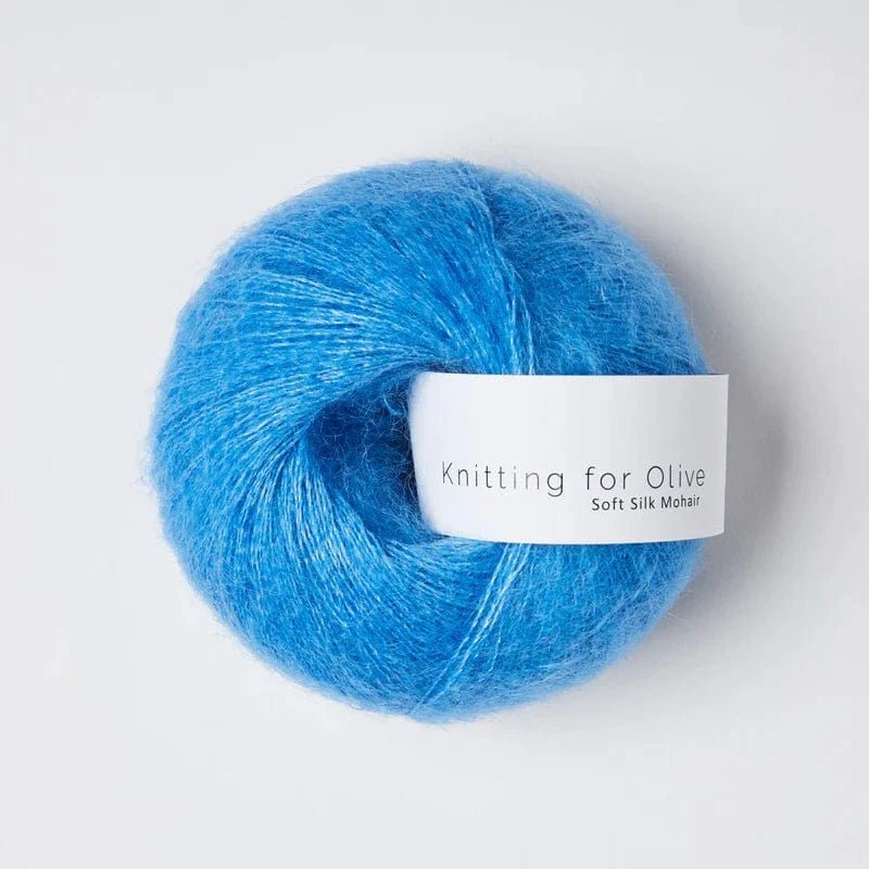 Knitting for Olive Soft Silk Mohair - BONIFAKTUR - Poppy Blue - Knitting for Olive Soft Silk Mohair
