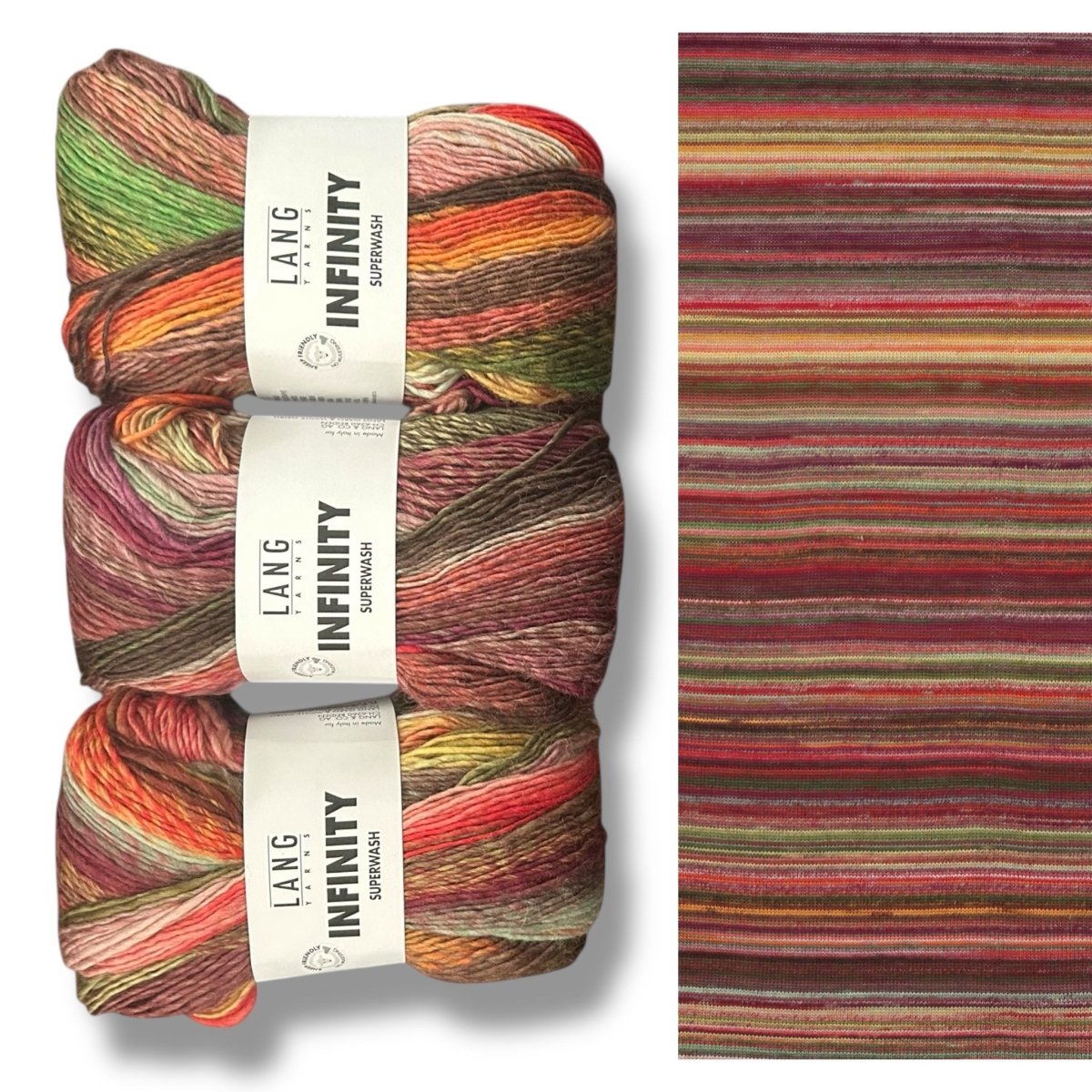 Lang Yarns INFINITY - BONIFAKTUR - 002 - Lang Yarns INFINITY