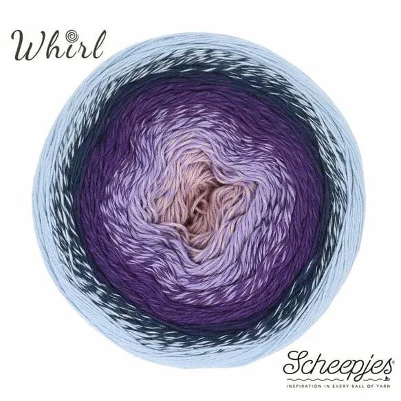 Scheepjes Cotton Whirl - BONIFAKTUR - 722 Forest Fruit Juice - Scheepjes Scheepjes Cotton Whirl 722 Forest Fruit Juice