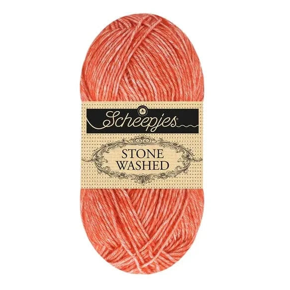 Scheepjes Scheepjes Stone Washed 843 Realgar Red