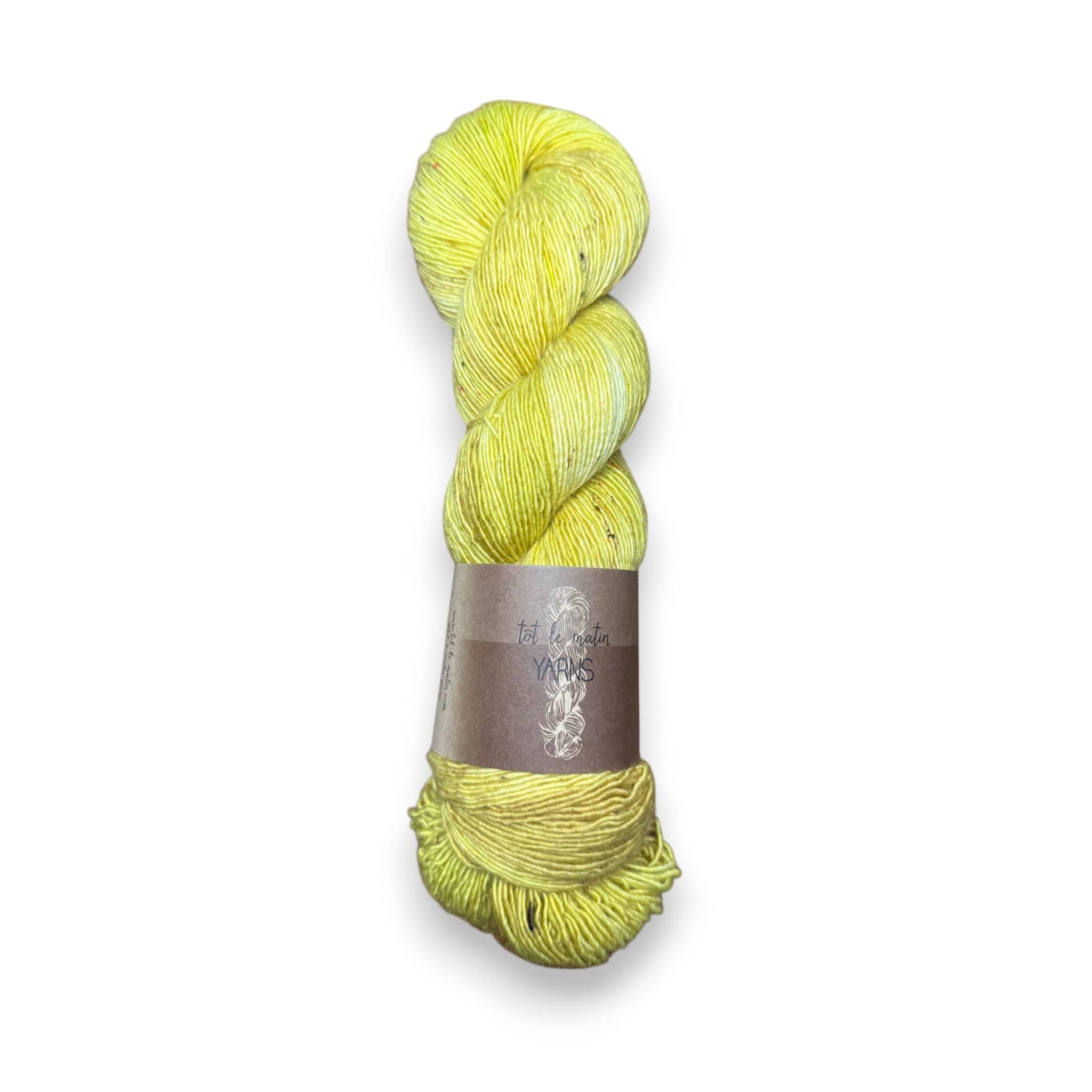 Tôt le Matin Tôt le Matin Tot Single Sock Chartreuse