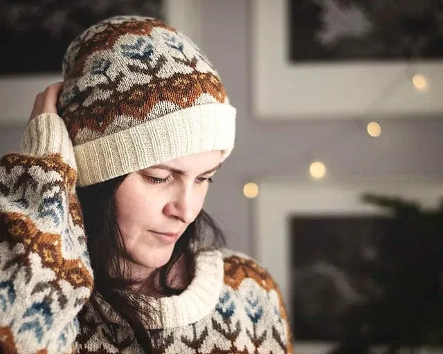 Trin-Annelie | Strickset Iris Hat Garn-Kit