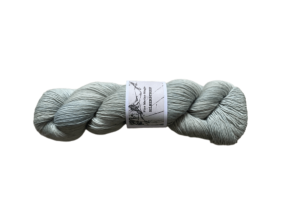 Atelier Franziska Uhl Atelier Franziska Uhl Merino Singles Silberstreif