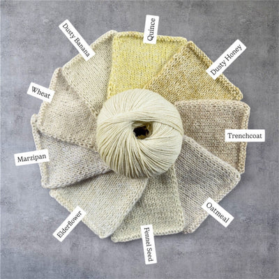 Farbkombinationen Dusty Banana