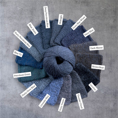 Farbkombinationen Blue Whale