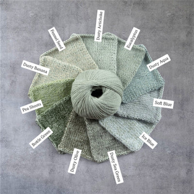 Farbkombinationen Dusty Artichoke