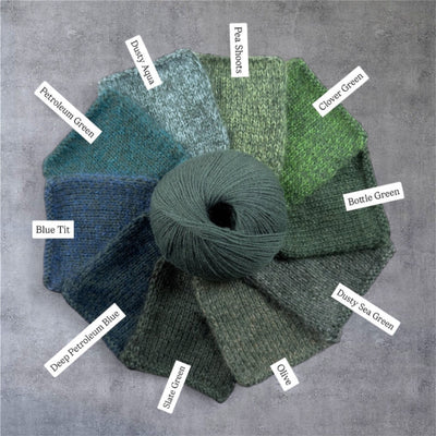 Farbkombinationen Bottle Green