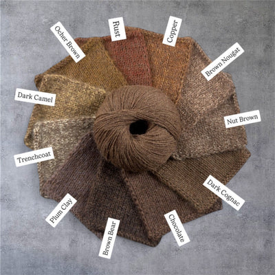 Farbkombinationen Dark Cognac