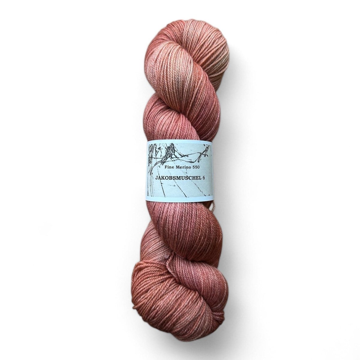 Atelier Franziska Uhl Fine Merino 550 - BONIFAKTUR - JAKOBSMUSCHEL 6 - Atelier Franziska Uhl Atelier Franziska Uhl Fine Merino 550 JAKOBSMUSCHEL 6