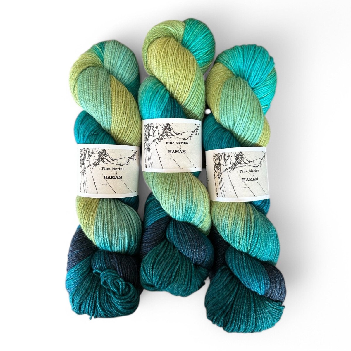 Atelier Franziska Uhl Fine Merino Sock - BONIFAKTUR - Hamam - Atelier Franziska Uhl Atelier Franziska Uhl Fine Merino Sock Hamam