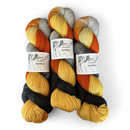 Atelier Franziska Uhl Fine Merino Sock - BONIFAKTUR - Rotmilan - Atelier Franziska Uhl Atelier Franziska Uhl Fine Merino Sock Rotmilan