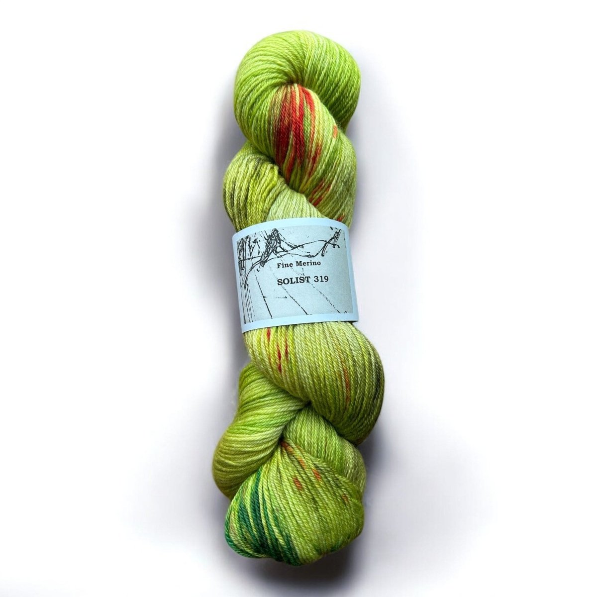 Atelier Franziska Uhl Fine Merino Sock „SOLISTEN“ - BONIFAKTUR - Solist 319 - Atelier Franziska Uhl Atelier Franziska Uhl Fine Merino Sock „SOLISTEN“ Solist 319