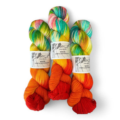 Atelier Franziska Uhl Fine Merino Sock - BONIFAKTUR - Widad - Liebe & Freundschaft - Atelier Franziska Uhl Atelier Franziska Uhl Fine Merino Sock Widad - Liebe & Freundschaft