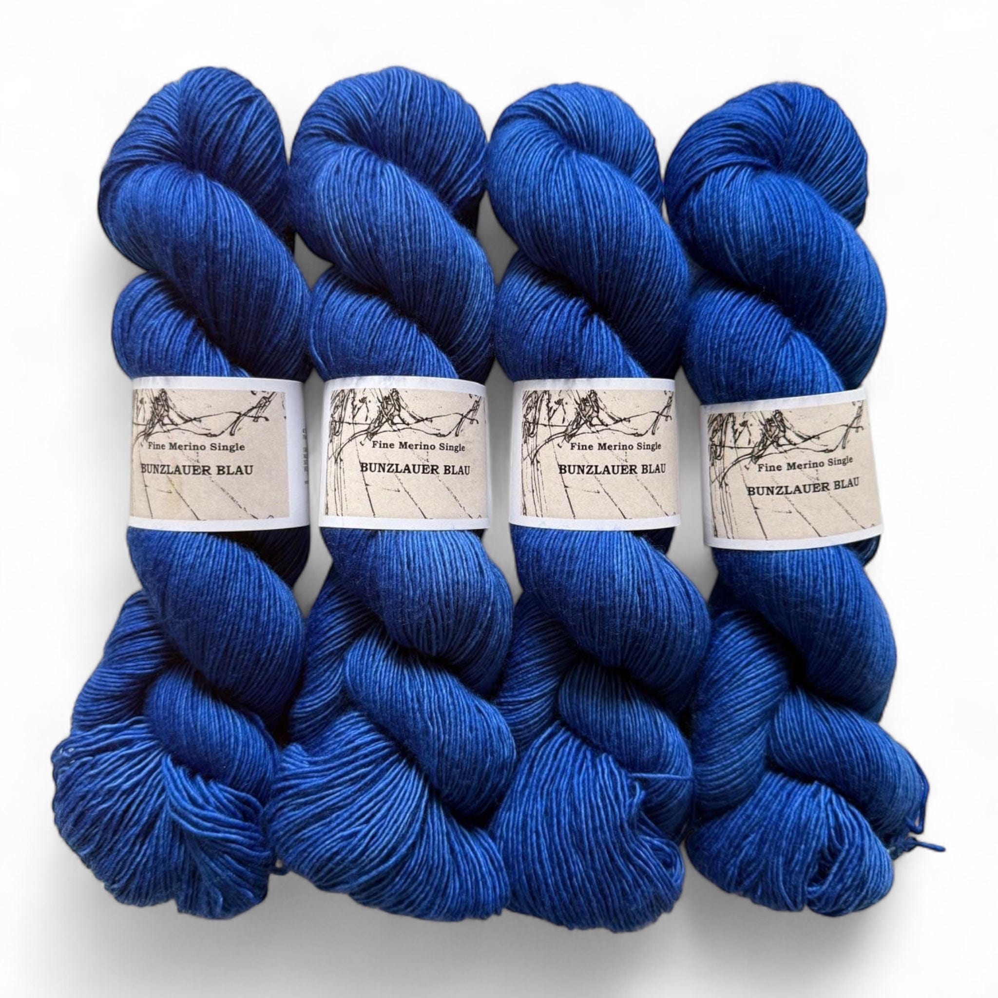 Atelier Franziska Uhl Atelier Franziska Uhl Merino Singles Bunzlauer Blau