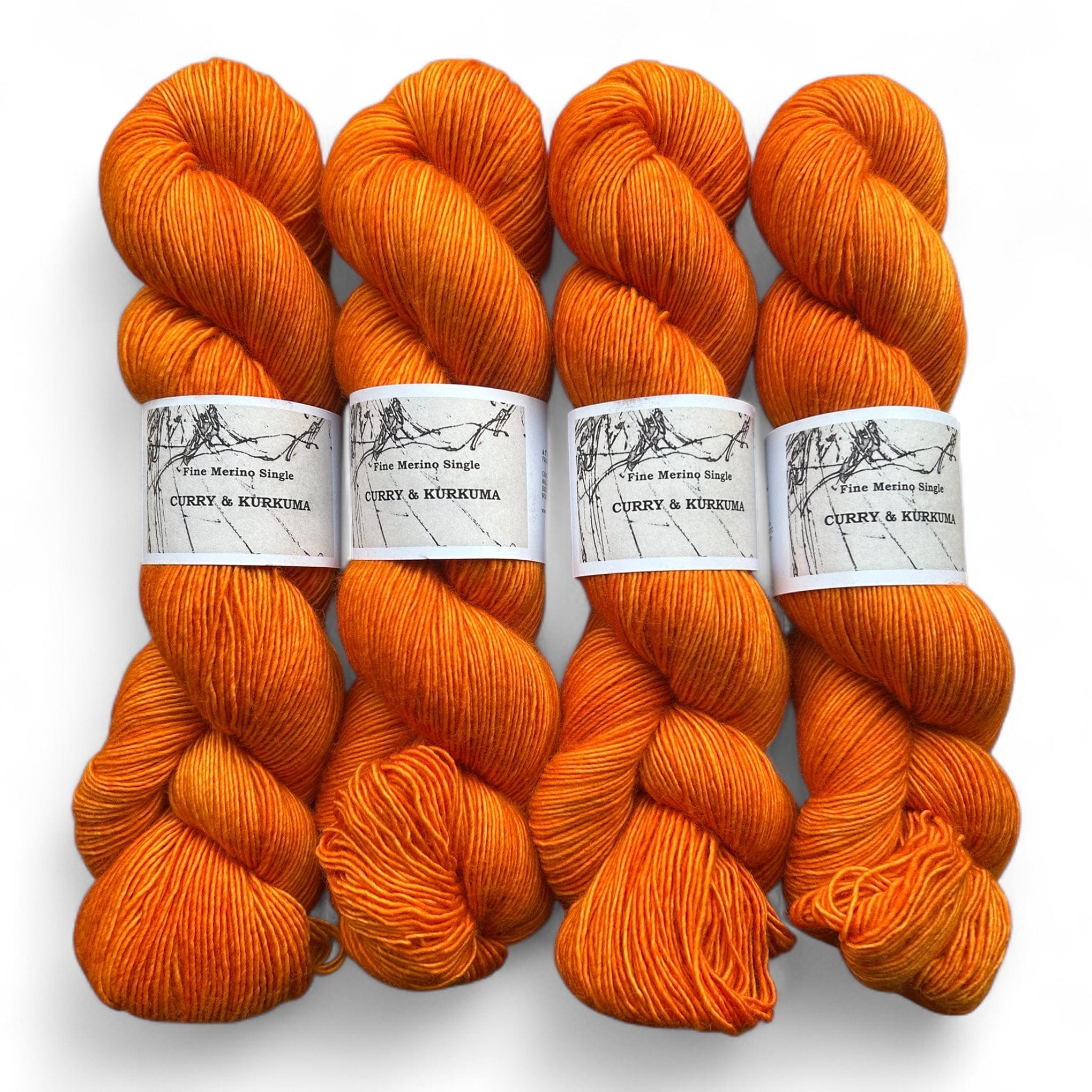 Atelier Franziska Uhl Atelier Franziska Uhl Merino Singles Curry & Kurkuma