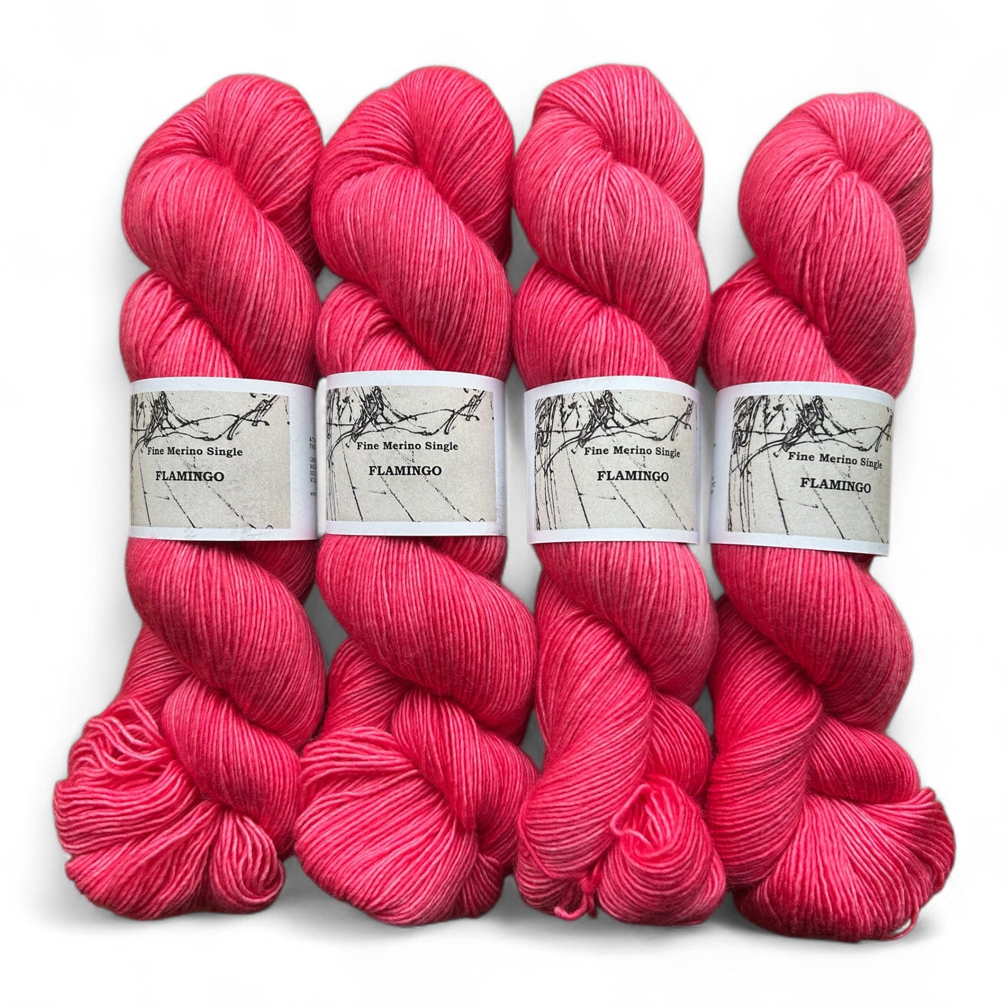 Atelier Franziska Uhl Atelier Franziska Uhl Merino Singles Flamingo