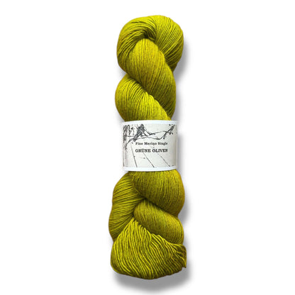 Atelier Franziska Uhl Atelier Franziska Uhl Merino Singles Grüne Oliven