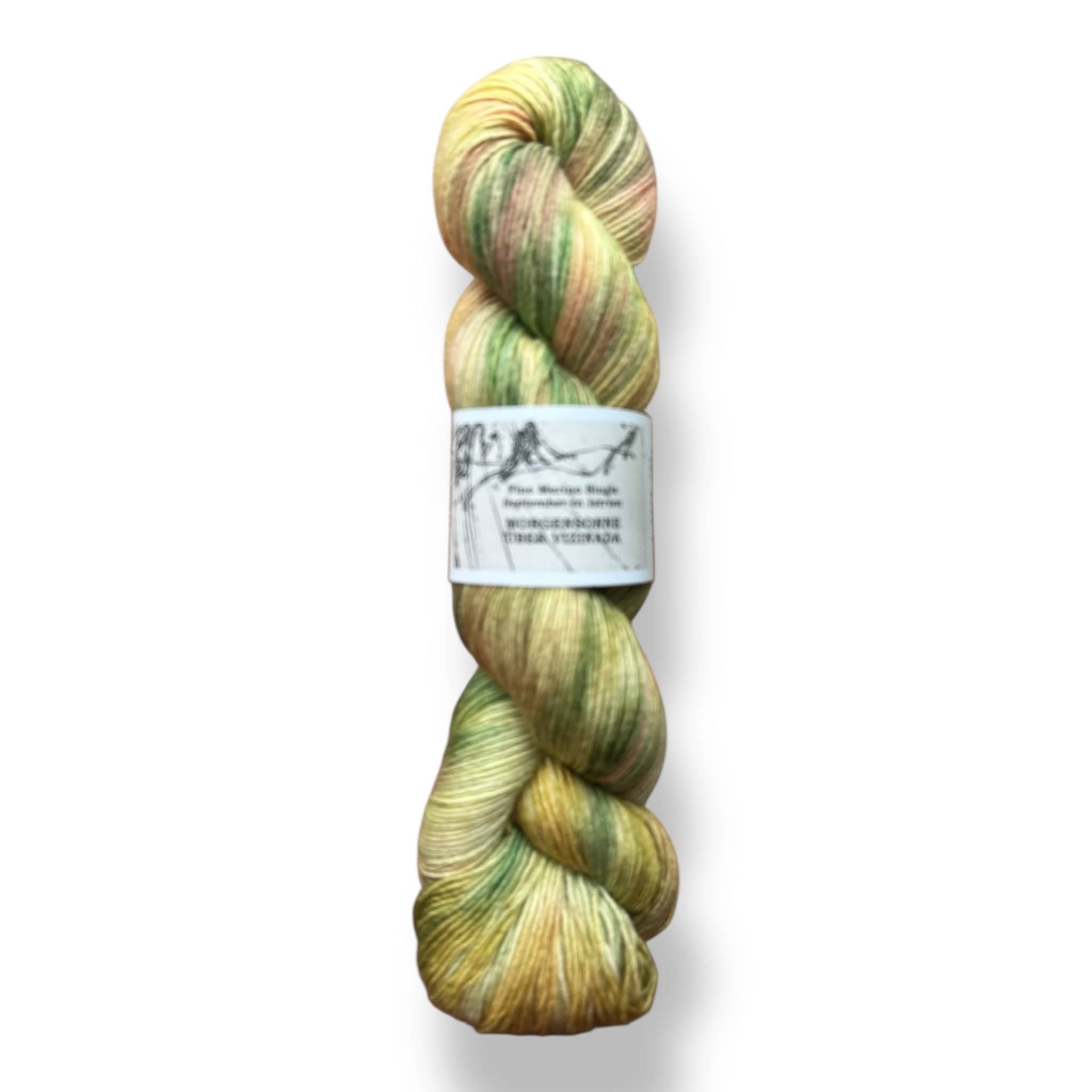 Atelier Franziska Uhl Atelier Franziska Uhl Merino Singles Morgensonne über Vizinada