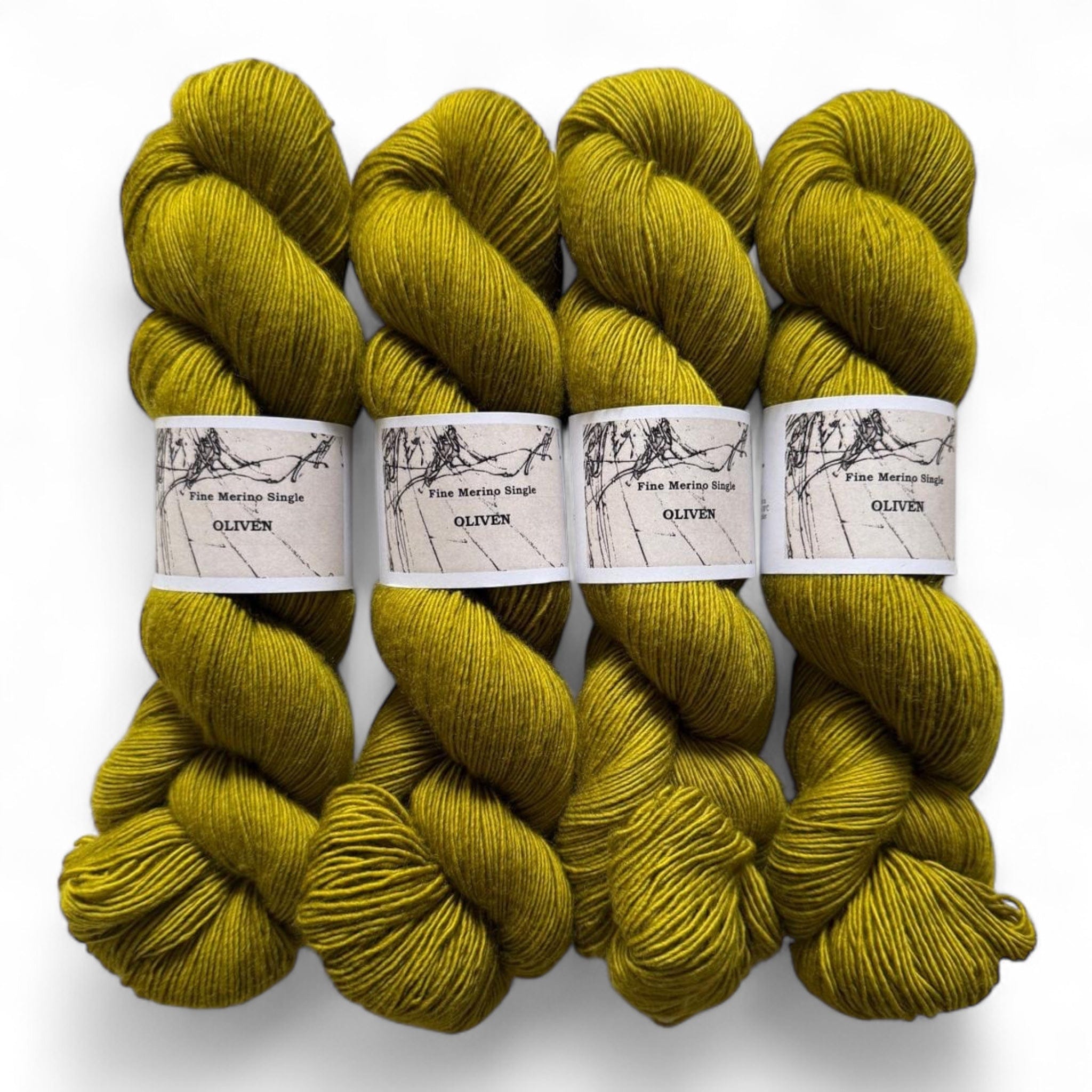 Atelier Franziska Uhl Atelier Franziska Uhl Merino Singles Oliven