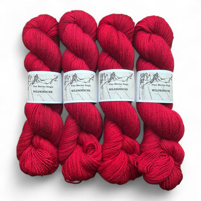 Atelier Franziska Uhl Atelier Franziska Uhl Merino Singles Wildkirsche