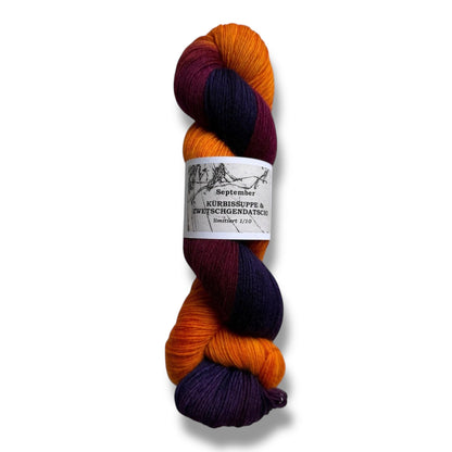 Atelier Franziska Uhl On The Socks 2025 SEPTEMBER - KÜRBISSUPPE UND ZWETSCHGENDATSCHI