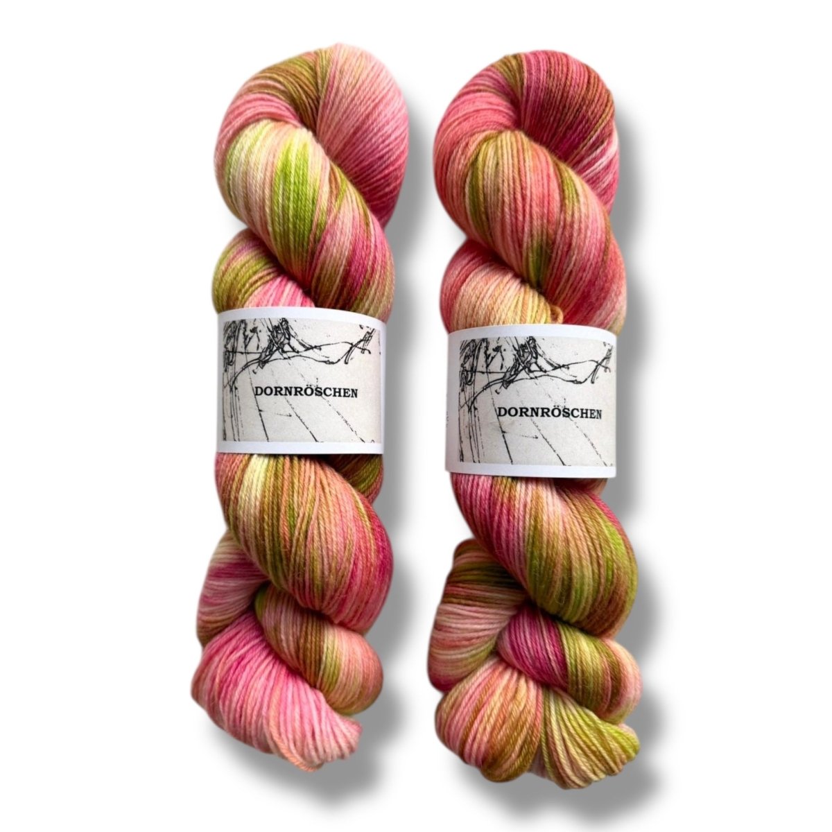 Atelier Franziska Uhl HANDGEFÄRBTE SOCKENWOLLE - TRUE SOCK - BONIFAKTUR - Dornröschen - Atelier Franziska Uhl HANDGEFÄRBTE SOCKENWOLLE - TRUE SOCK