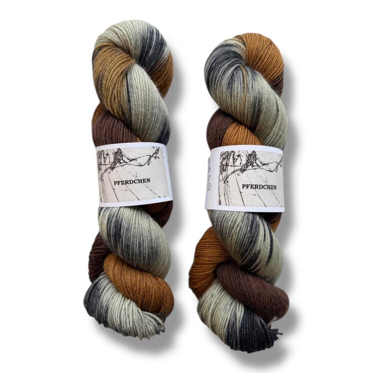 Atelier Franziska Uhl HANDGEFÄRBTE SOCKENWOLLE - TRUE SOCK - BONIFAKTUR - Pferdchen - Atelier Franziska Uhl HANDGEFÄRBTE SOCKENWOLLE - TRUE SOCK