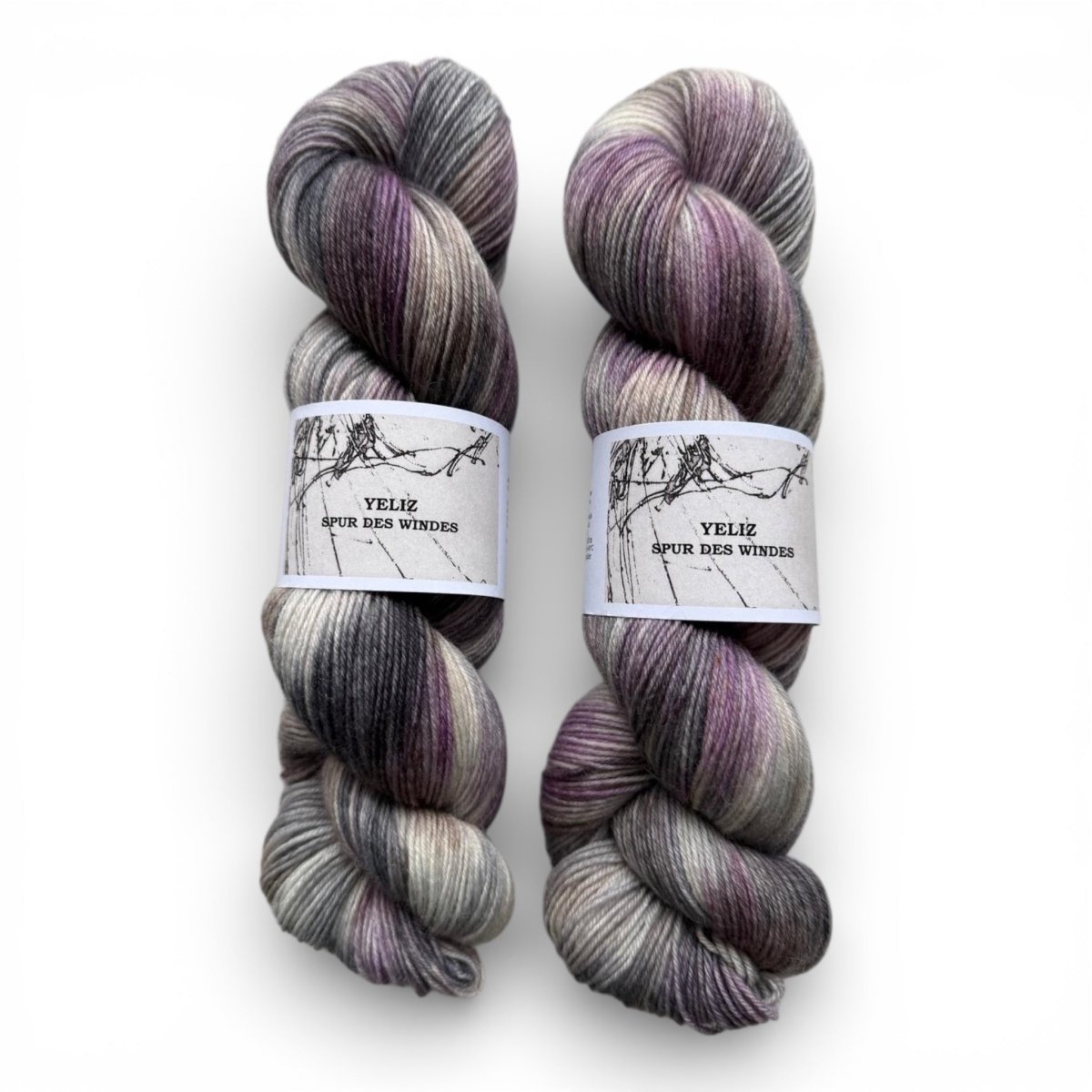 Atelier Franziska Uhl Handgefärbte Sockenwolle - BONIFAKTUR - Yeliz - Spur des Windes - Atelier Franziska Uhl Handgefärbte Sockenwolle