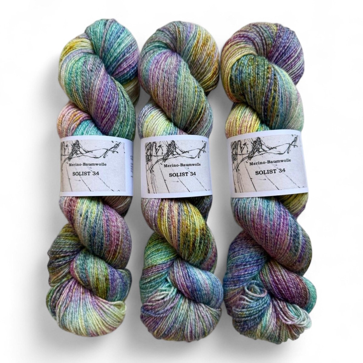 Atelier Franziska Uhl - Merino / Baumwolle - BONIFAKTUR - Solist 34 - Atelier Franziska Uhl Atelier Franziska Uhl - Merino / Baumwolle Solist 34