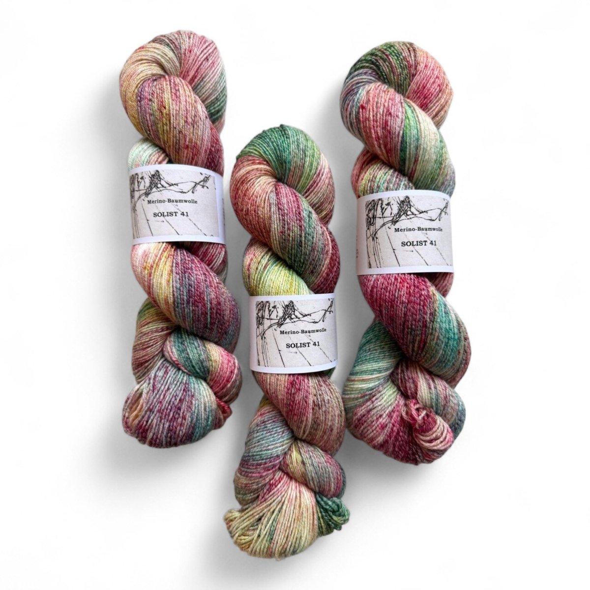 Atelier Franziska Uhl - Merino / Baumwolle - BONIFAKTUR - Solist 41 - Atelier Franziska Uhl Atelier Franziska Uhl - Merino / Baumwolle Solist 41