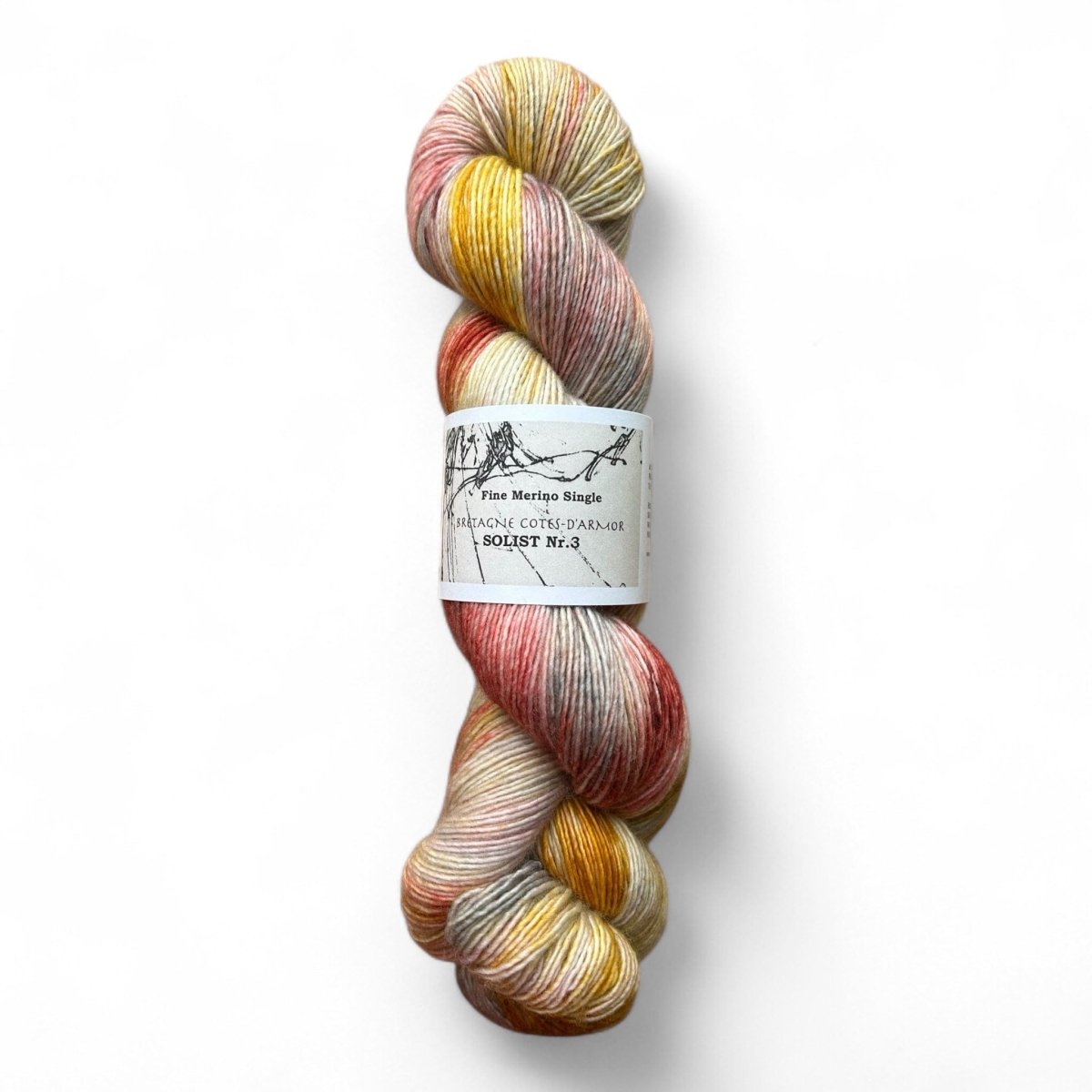 Atelier Franziska Uhl Merino Singles - BONIFAKTUR - Br - Solist Nr. 3 - Atelier Franziska Uhl Atelier Franziska Uhl Merino Singles Br - Solist Nr. 3