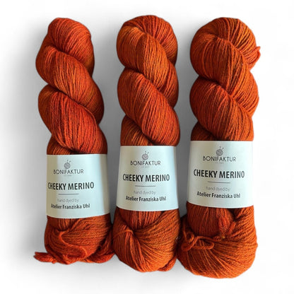 Cheeky Merino BONIFAKTUR x Atelier Franziska Uhl - BONIFAKTUR - Rostlaube - Melange - BONIFAKTUR Cheeky Merino BONIFAKTUR x Atelier Franziska Uhl Rostlaube - Melange