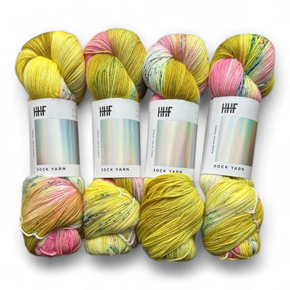 Hedgehog Sock Yarn - BONIFAKTUR - Daisy Chain - Hedgehog Sock Yarn