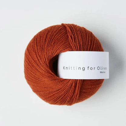 Knitting for Olive Knitting for Olive Merino Rust