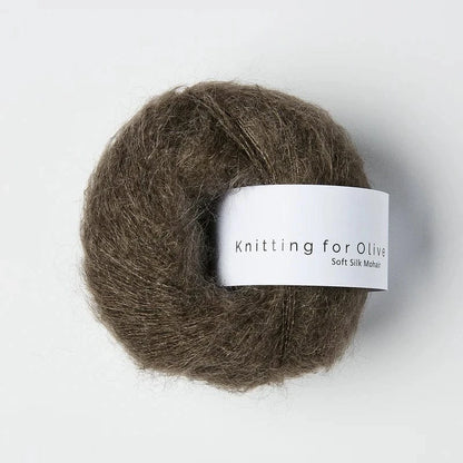 Knitting for Olive Knitting for Olive Soft Silk Mohair Dark Moose