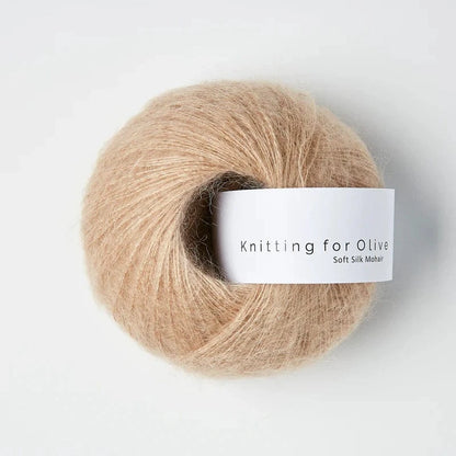 Knitting for Olive Knitting for Olive Soft Silk Mohair Mushroom Rose