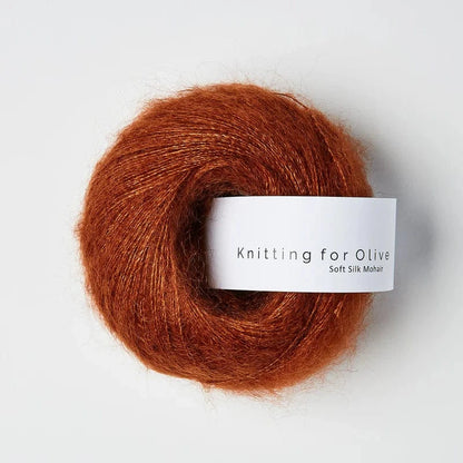 Knitting for Olive Knitting for Olive Soft Silk Mohair Rust