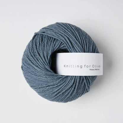 Knitting for Olive (Kopie) Knitting for Olive Heavy Merino Dusty Petroleum Blue