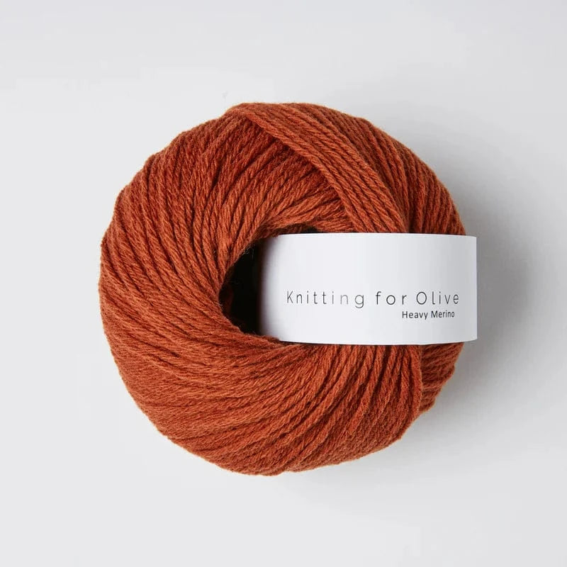 Knitting for Olive (Kopie) Knitting for Olive Heavy Merino Rust